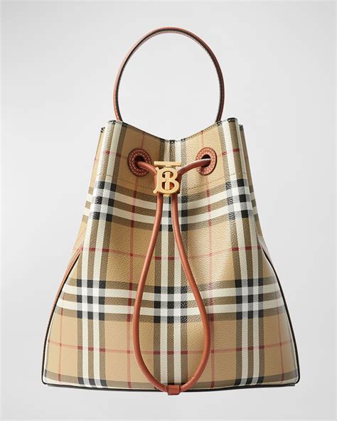 burberry blue canvas bag draw strings